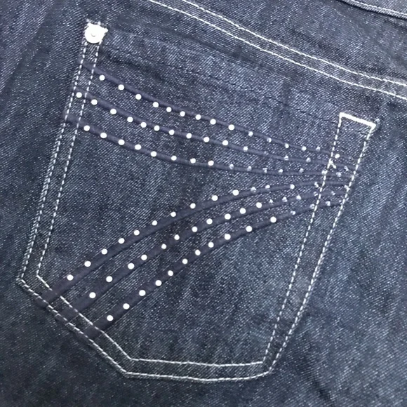 Dark Blue Denim Jeans - Picture 5 of 5
